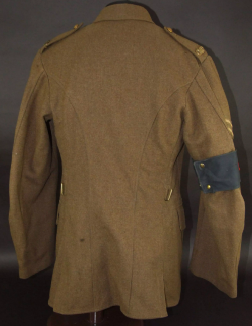 Парадная куртка образца 1922 года военной полиции.