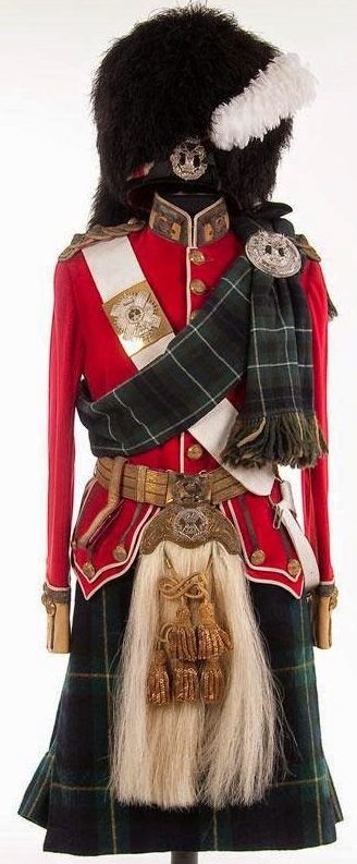 Парадная форма для офицеров шотландских горцев образца 1934 года.