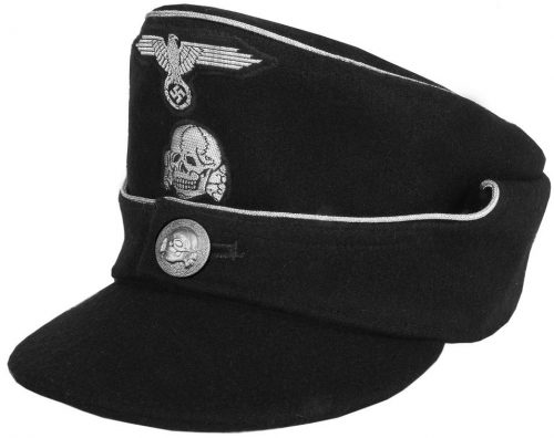 Черный кепи офицера СС.