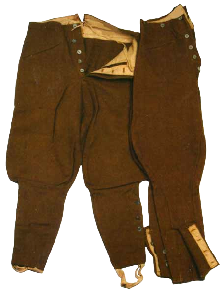 Пехотные брюки образца 1935 года.