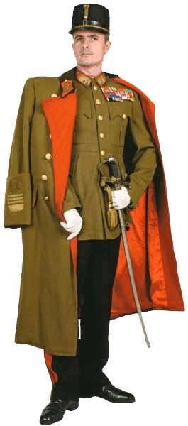Генерал-полковник в повседневной униформе.