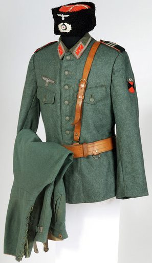Униформа казаков в Вермахте.