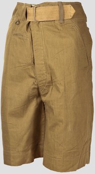 Короткие брюки из тропической униформы Африканского корпуса.