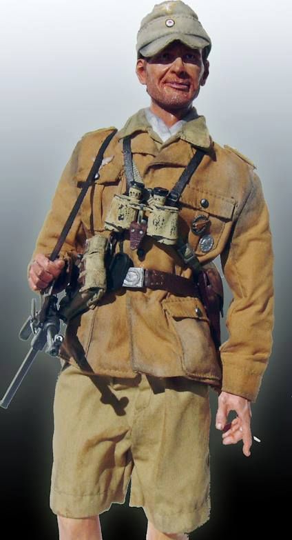 Униформа и снаряжение военнослужащего DAK.