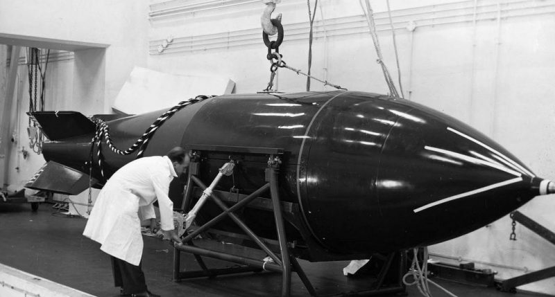 Первая британская атомная бомба «Голубой Дунай».