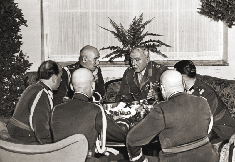Англо-польские военные переговоры: Эдмунд Айронсайд и Эдвард Рыдз-Смиглы. 1939 г.