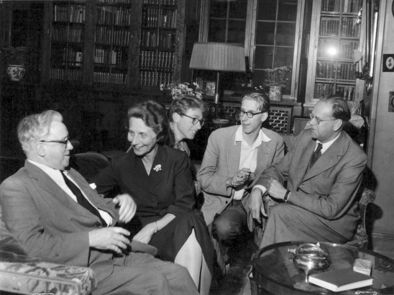 Герберт Моррисон с семьей. 1953 г.
