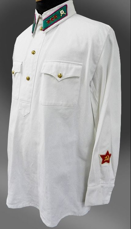 Летняя повседневная рубаха-гимнастерка для комначсостава НКВД образца 1935 г.
