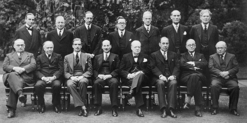Гаскойн-Сесил в составе коалиционного правительства Черчилля. 1940 г.