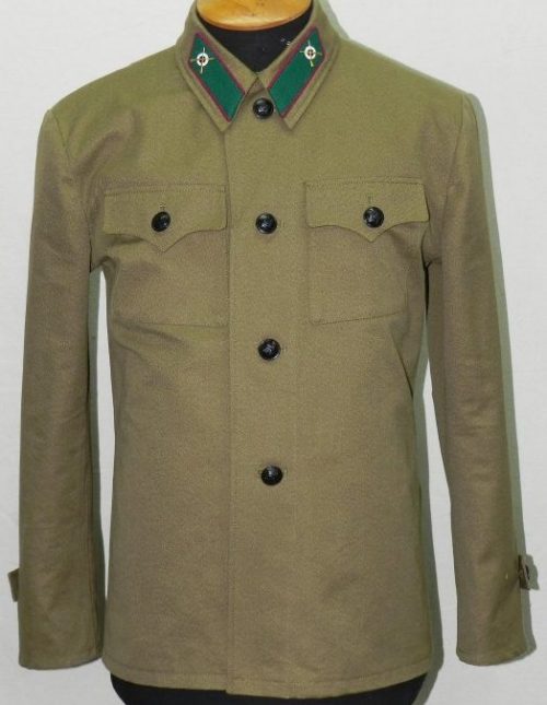 Куртка летняя для рядового и сержантского состава пограничных и внутренних войск образца 1937 г.