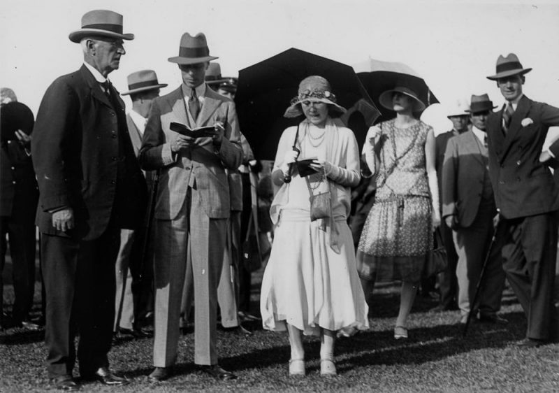 Герцог и герцогиня Йоркские на ипподроме Eagle Farm. Квинсленд, 1927 г.