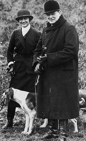Уинстон Черчилль и Коко Шанель. 1920 г.