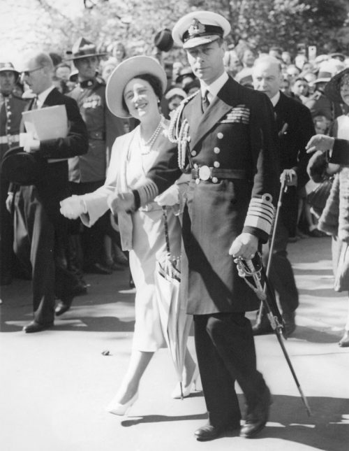 Король и королева в Канаде. 1939 г.