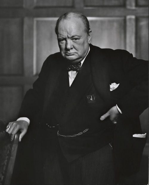 Портрет Уинстона Черчилля. 1941 г.
