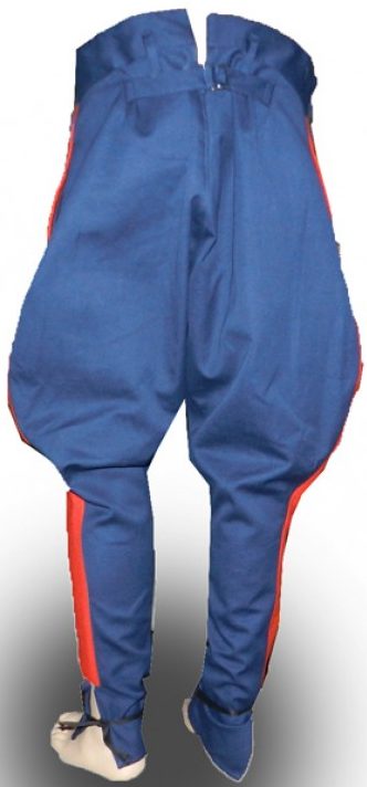 Синие брюки-галифе донских казаков образца 1936 г. 