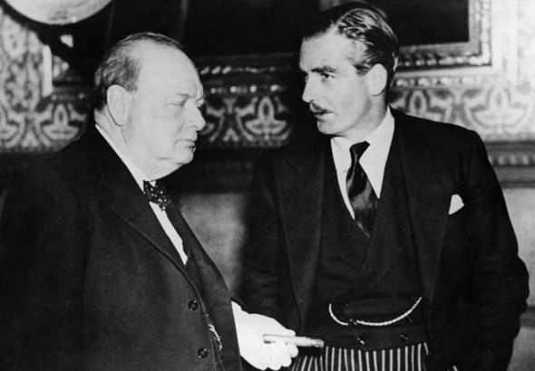 Уинстон Черчилль и Энтони Иден. 1935 г.