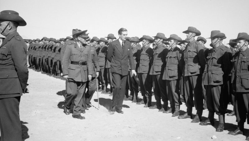 Энтони Иден в Палестине. 1940г.