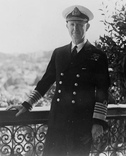 Адмирал флота сэр Эндрю Каннингем. Алжир, 1943 г. 