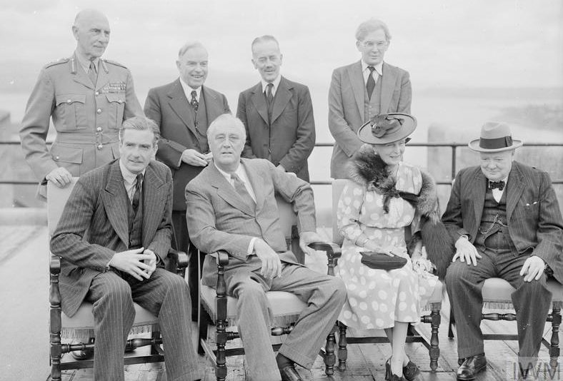 Встреча с Франклином Делано Рузвельтом на конференции в Квебеке. 1943 г. 