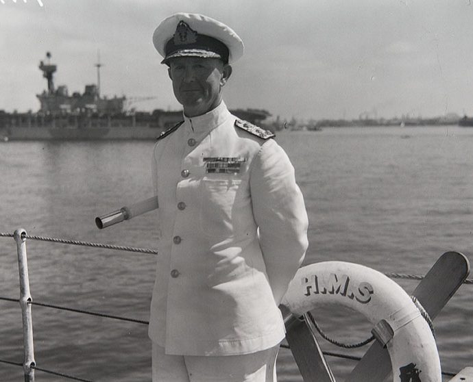 Адмирал Каннингем. 1944 г.