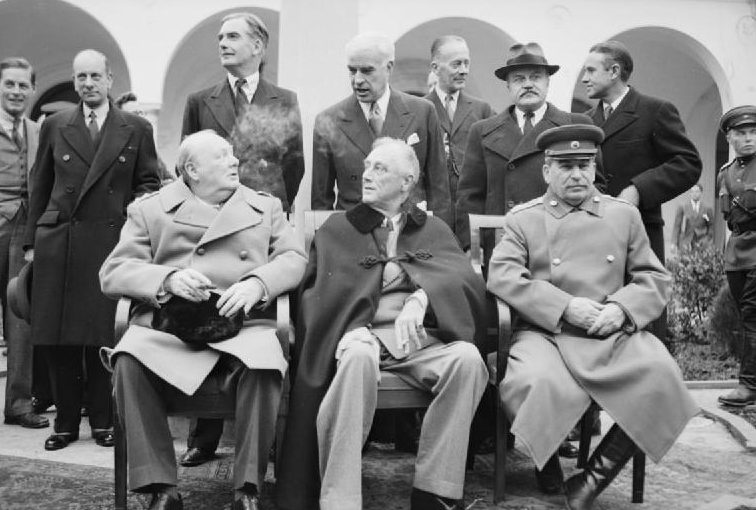 Ялтинская конференция, Крым. 1945 г. 