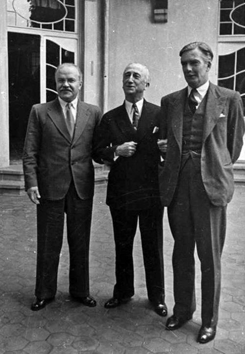 Энтони Иден на Потсдамской конференции. 1945 г.