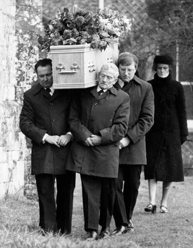 Похороны Энтони Идена. 1977 г. 