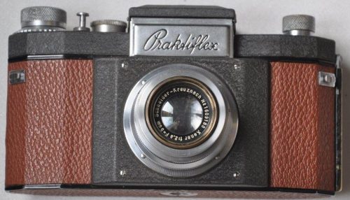 Фотоаппарат «Praktiflex» модели 1940 года.