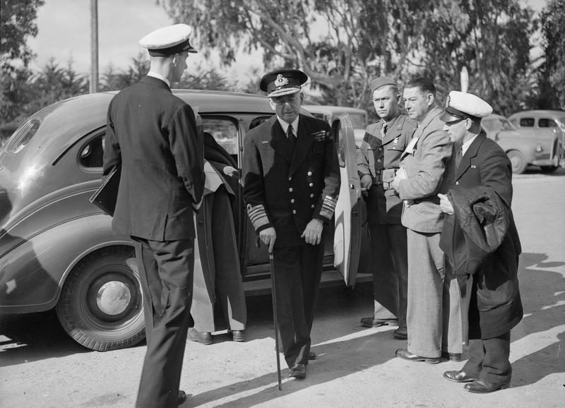 Встреча сэра Дадли Паунда и сэра Джона Дилла. Северная Африка, 1943 г. 