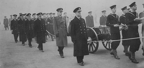 Похороны сэра Дадли Паундса. Лондон, 26 октября 1943 г. 