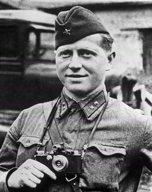 Военный фотокорреспондент Борис Ярославцев. 1941 г.