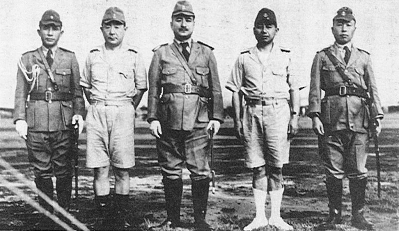 Ямагути Тамон – командир морской авиации в Китае. 1940 г.