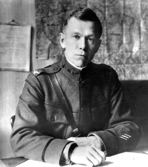 Полковник Маршалл во Франции.1919 г.
