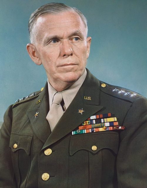 Маршалл в качестве начальника штаба армии. 1940 г.