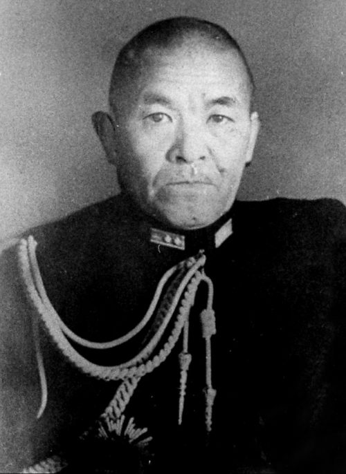 Нагумо, командующий Первым воздушным флотом.1944 г.