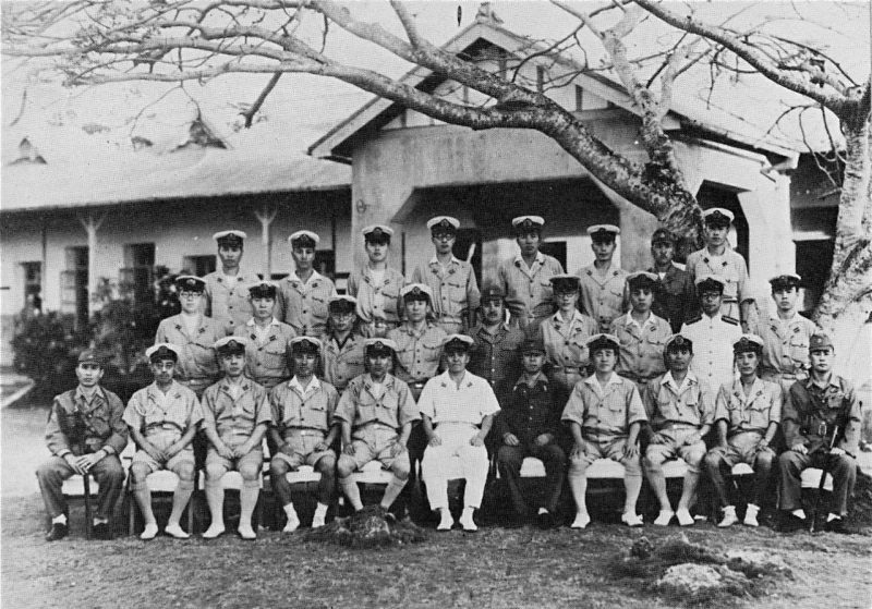 Последнее фото Нагумо (в центре), Сайпан, 1944 г.