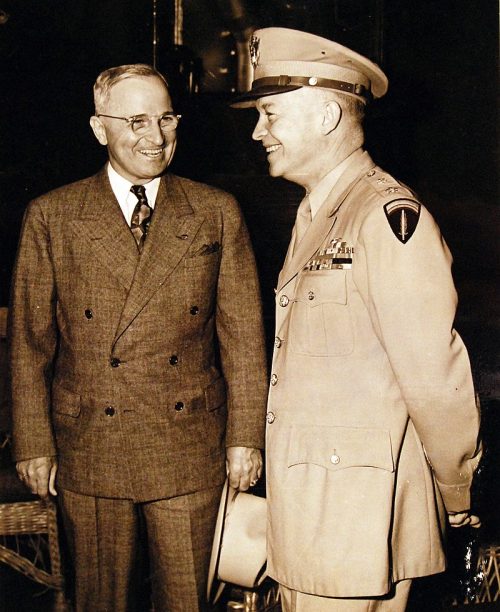 Гарри С. Трумэн на Потсдамской конференции. 1945 г.