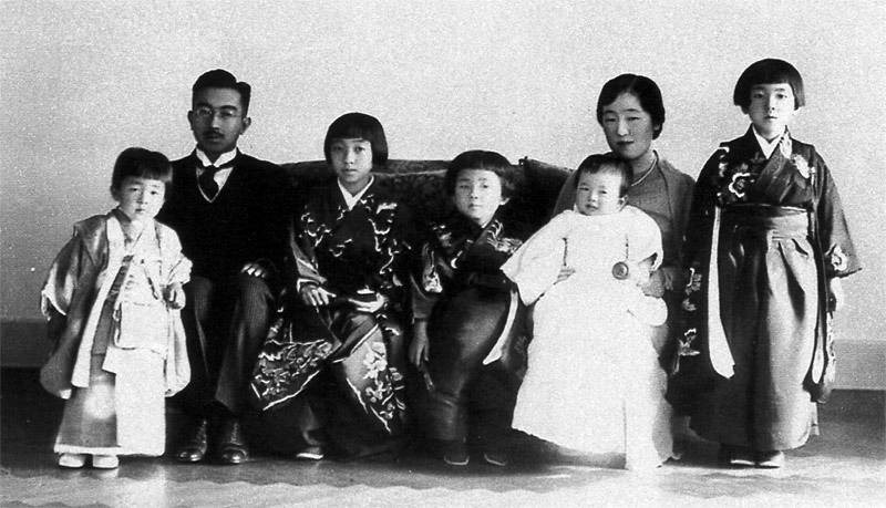 Семья Хирохито. 1936 г.