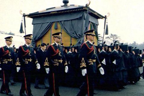 Похороны императора Хирохито. 1989 г.
