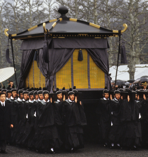 Похороны императора Хирохито. 1989 г.