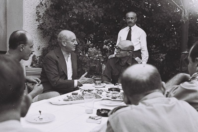 Генри Моргентау в Израиле. 1948 г.