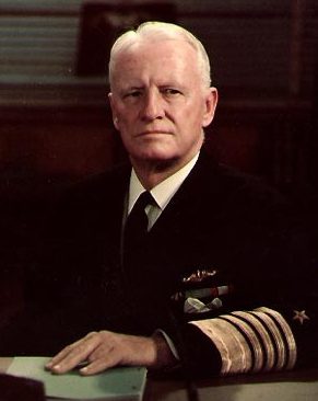 Честер Нимиц - начальник военно-морских операций. 1945 г. 