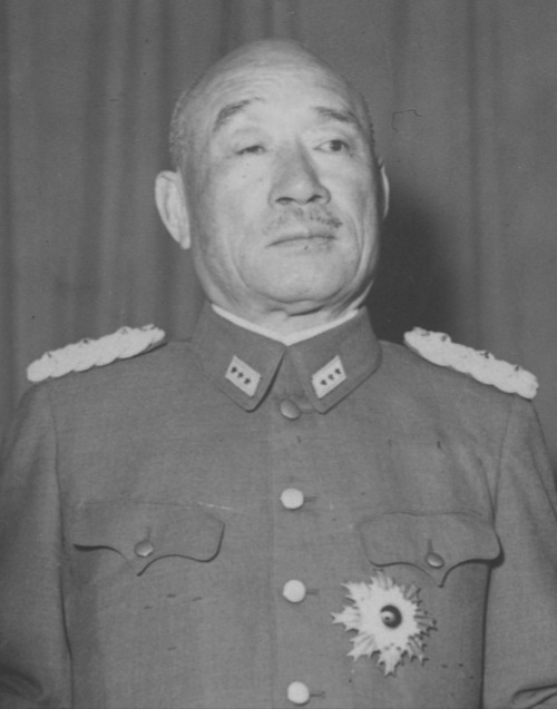 Сугияма Хадзимэ - начальник штаба японской армии генерала. 1938 г. 