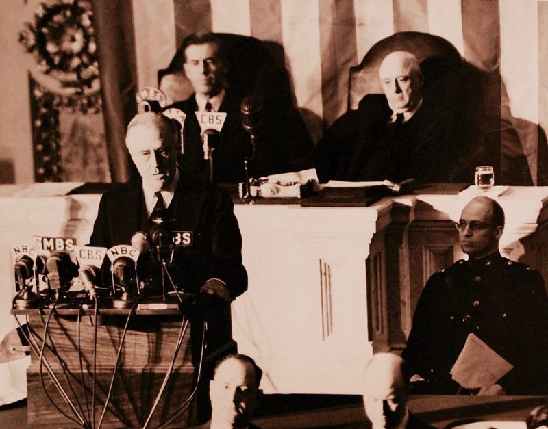 Генри Уоллес с президентом Франклином Д. Рузвельтом. 1941 г.