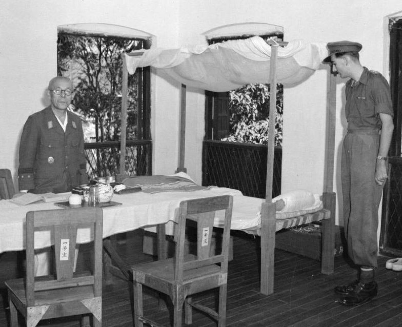 Генерал Кимура Хэйтаро в плену. 1946 г. 