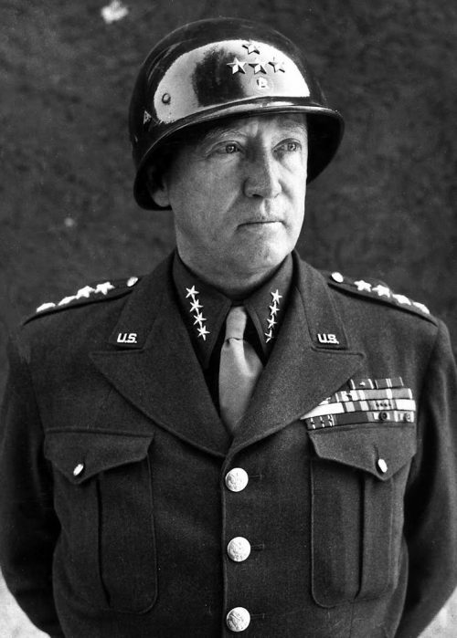 Генерал Джордж С. Паттон. 1945 г.