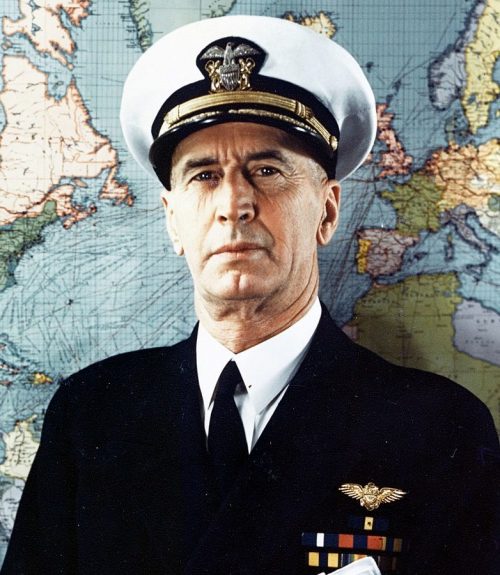 Адмирал Эрнест Дж. Кинг. 1944 г.