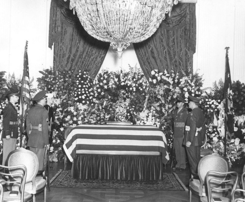 Похороны Рузвельта в Вашингтоне. 14 апреля 1945 г.