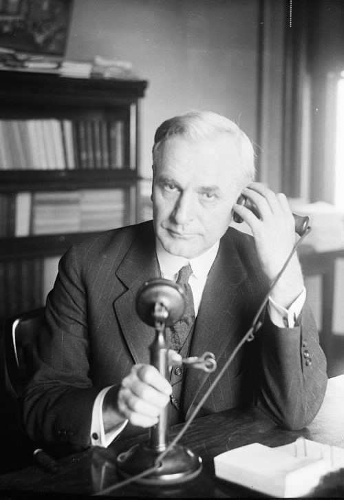 Корделл Халл. 1924 г.
