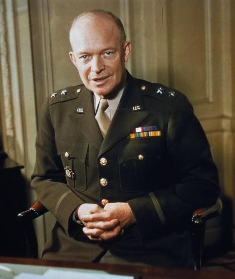 Эйзенхауэр в звании генерал-майора. 1942 г.